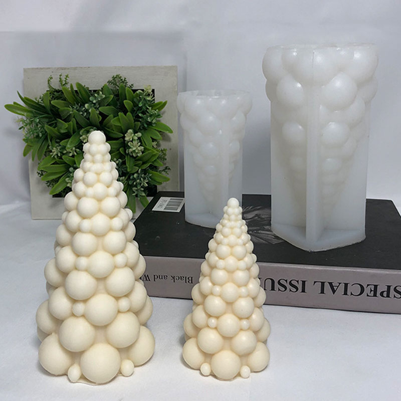 ثلاثية الأبعاد فقاعة شجرة عيد  - مراجعة Candle Making Kits وسعره